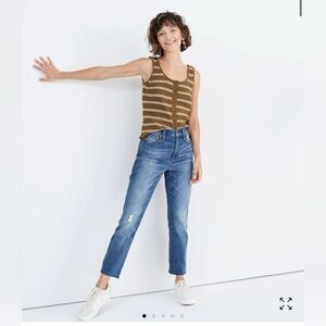 Madewell High Rise Blue Jeans